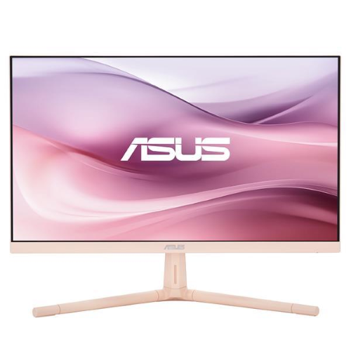 ASUS VU249CFE-P - Monitor a LED - gaming - 24" (23.8" visualizzabile) - 1920 x 1080 Full HD (1080p) @ 100 Hz - IPS - 250 cd/m² - 1300:1 - 1 ms - HDMI, USB-C - argilla rosa